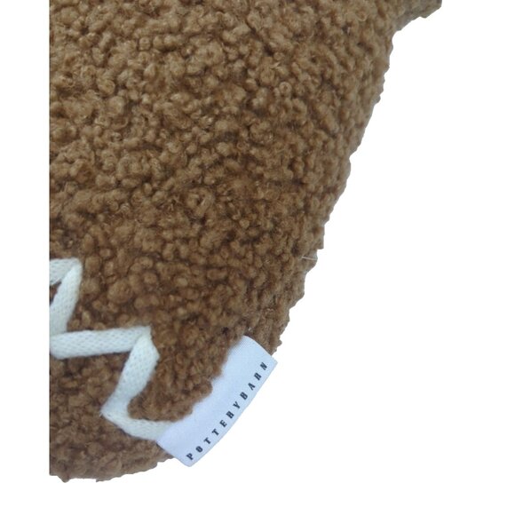 Pottery Barn Gingerbread Spice Dog Shape Pillow Christmas Puppy - Picture 2 of 4